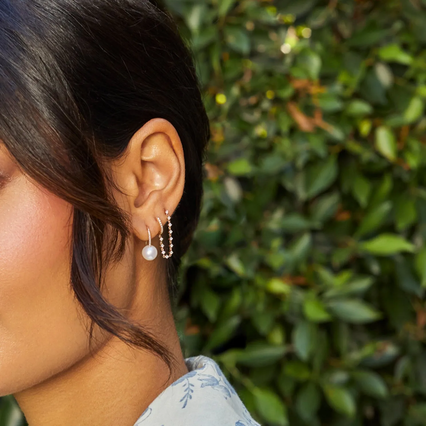 Pearl Ball Drop Earrings sold by EF Collection product image thumbnail 5