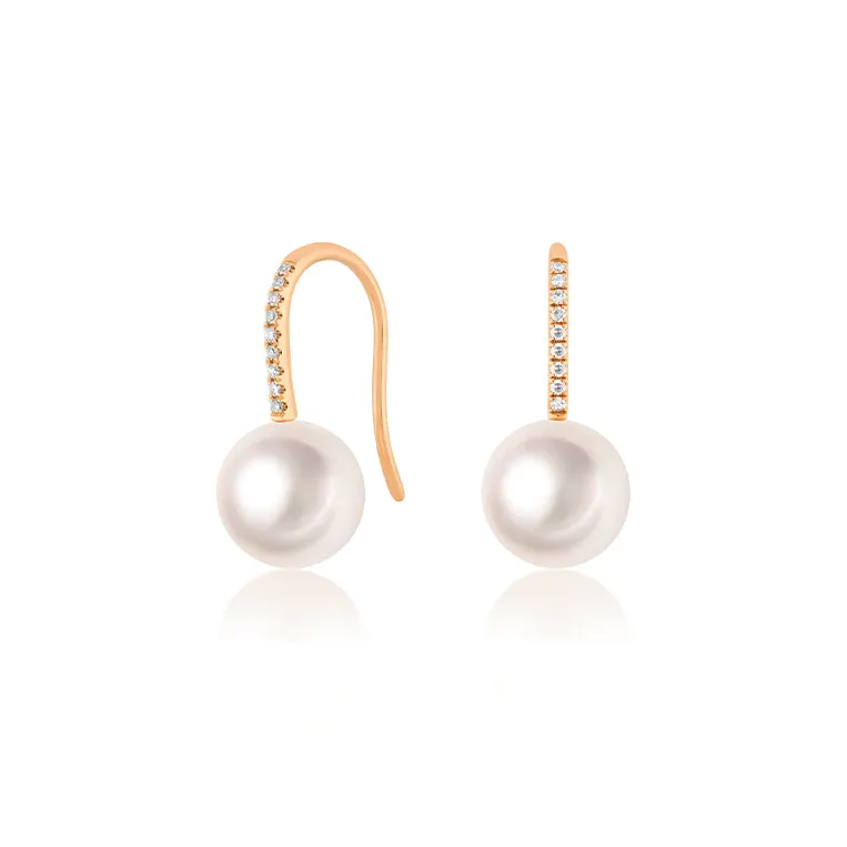 Pearl Ball Drop Earrings sold by EF Collection product image thumbnail 3