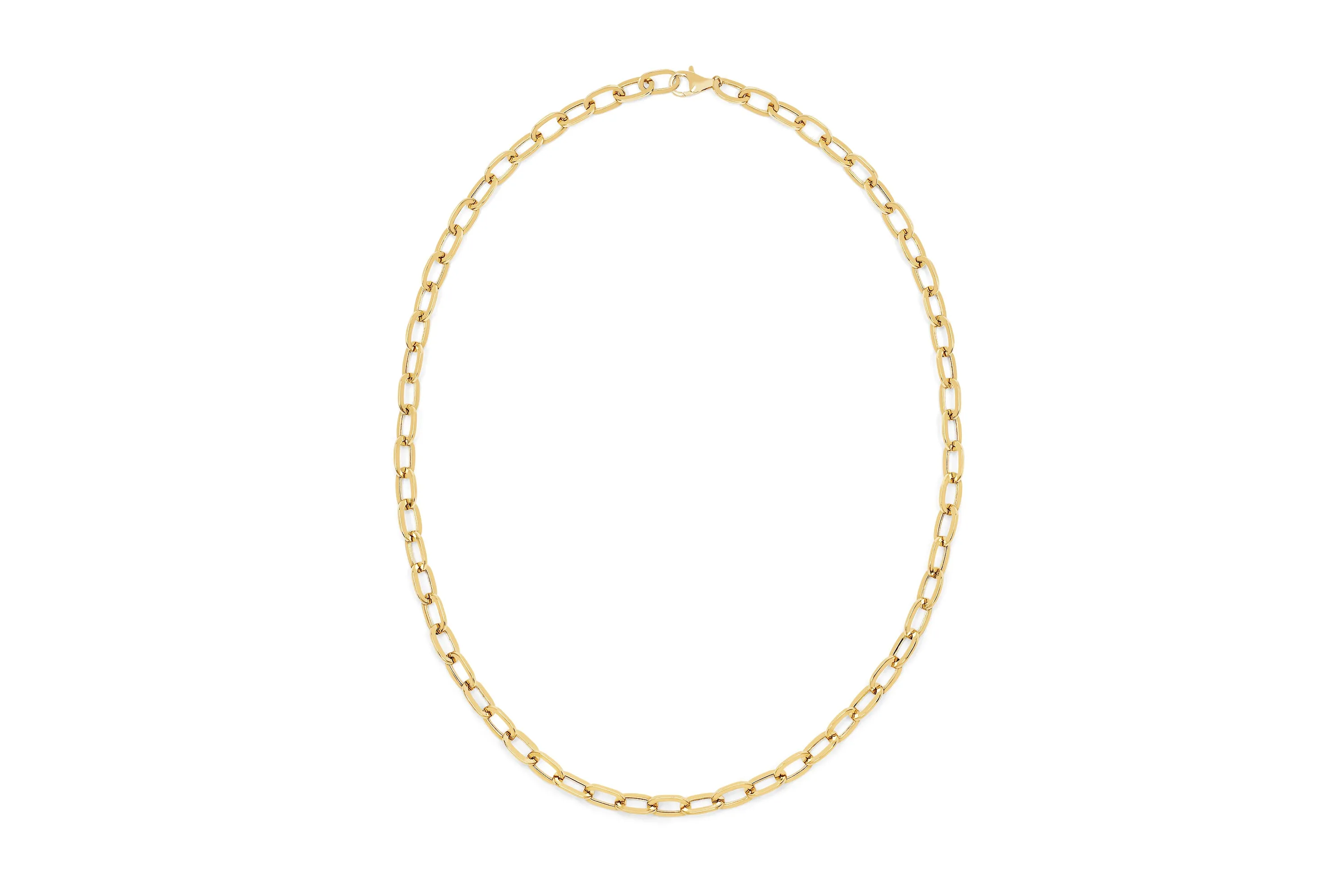Jumbo Link Chain Necklace sold by EF Collection product image thumbnail 3