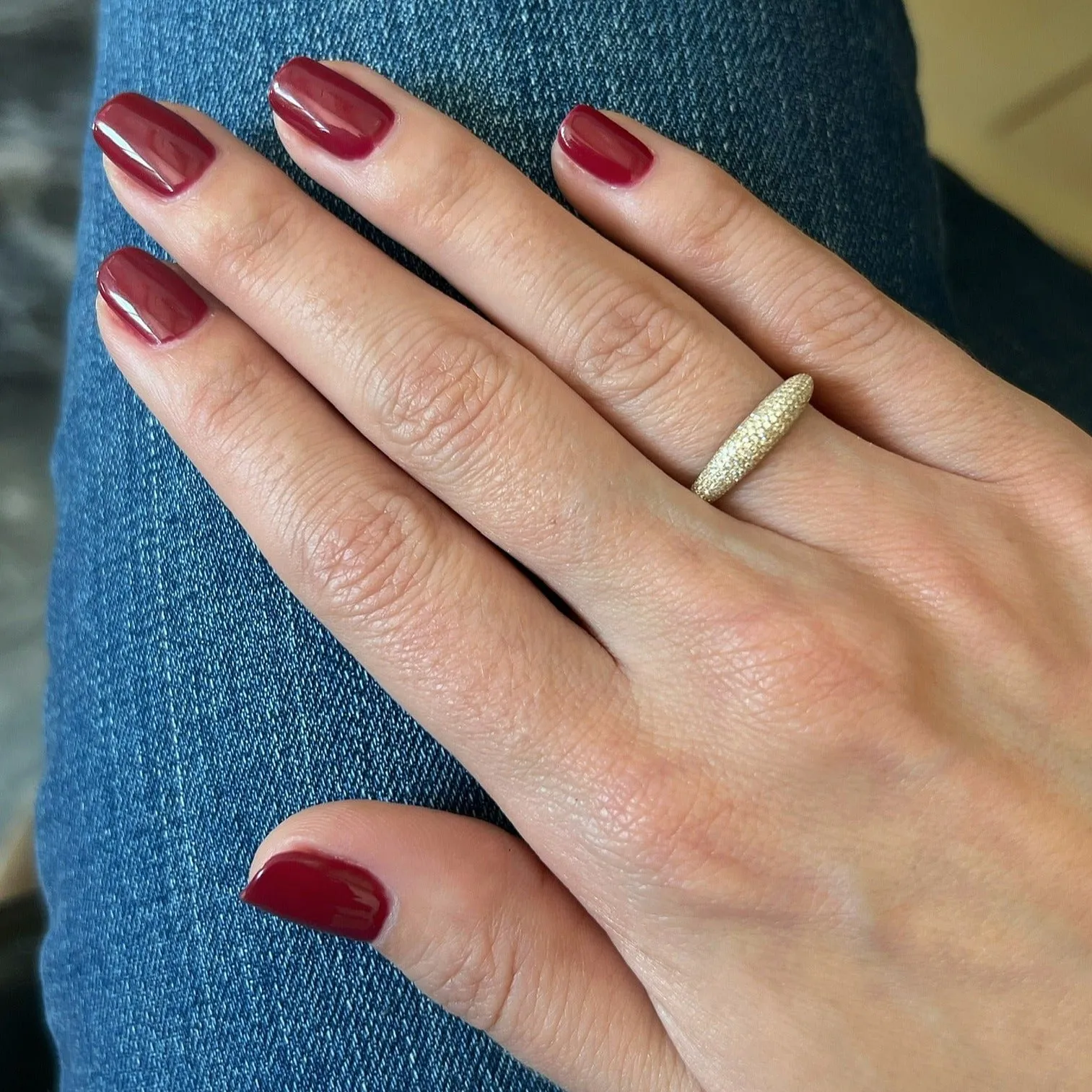 Diamond Dome Ring sold by EF Collection product image thumbnail 5