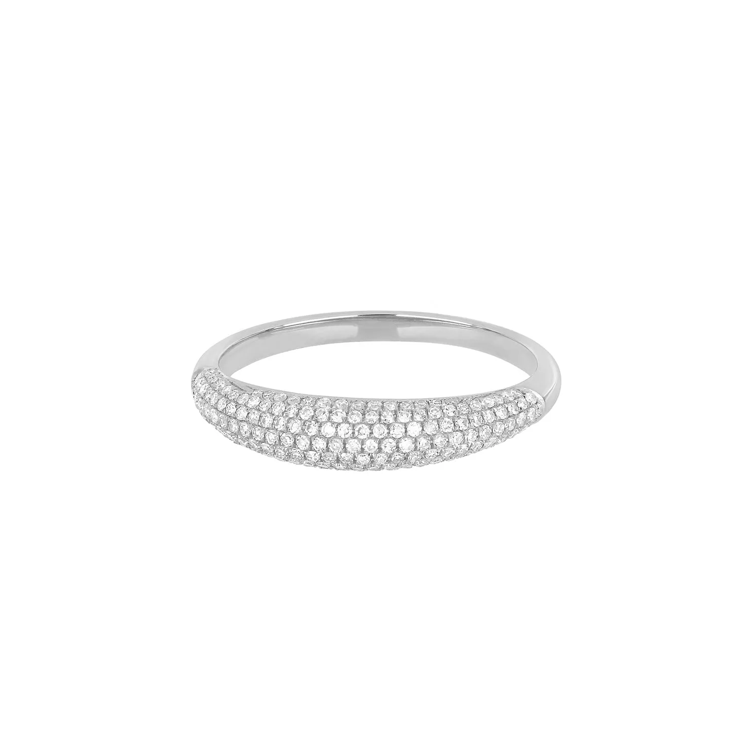 Diamond Dome Ring sold by EF Collection product image thumbnail 4