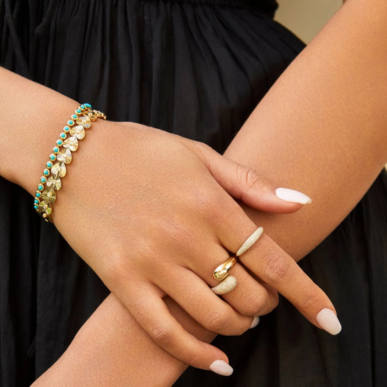 Diamond Dome Ring sold by EF Collection product image thumbnail 2