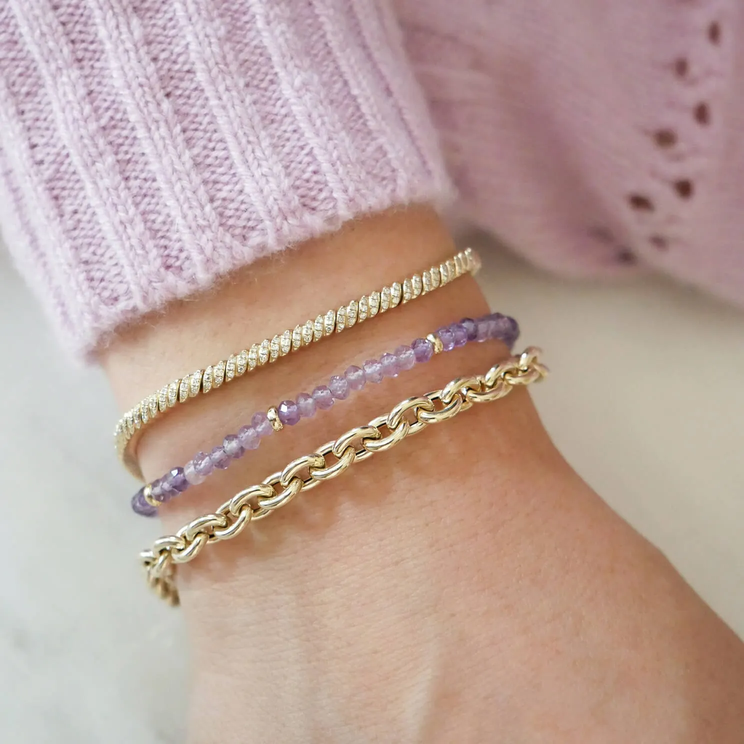 Sienna Chain Bracelet sold by EF Collection product image thumbnail 5