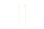 Solitaire Diamond Liquid Gold Threader Earring sold by EF Collection