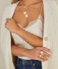 Gold and Diamond Heart Locket Necklace sold by EF Collection