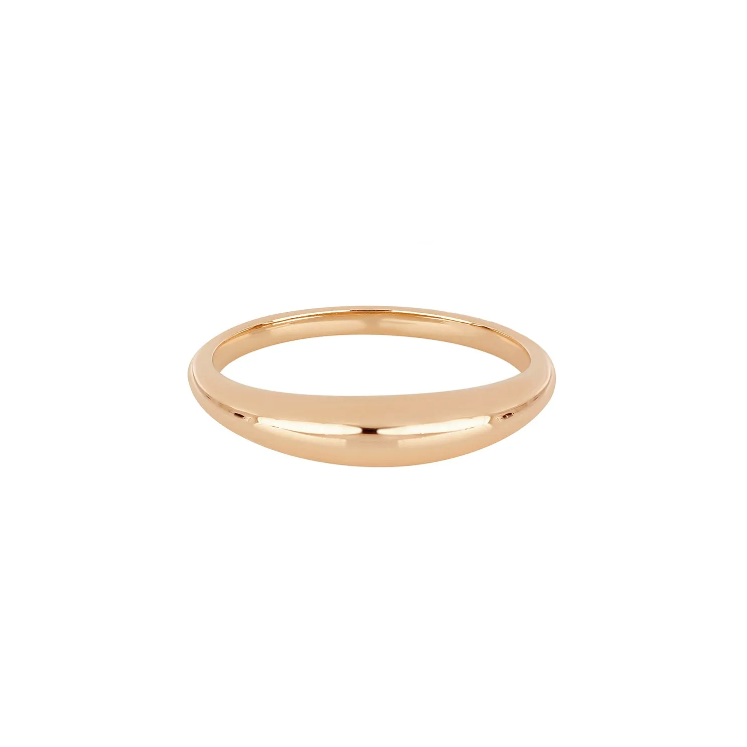Gold Dome Ring sold by EF Collection product image thumbnail 3