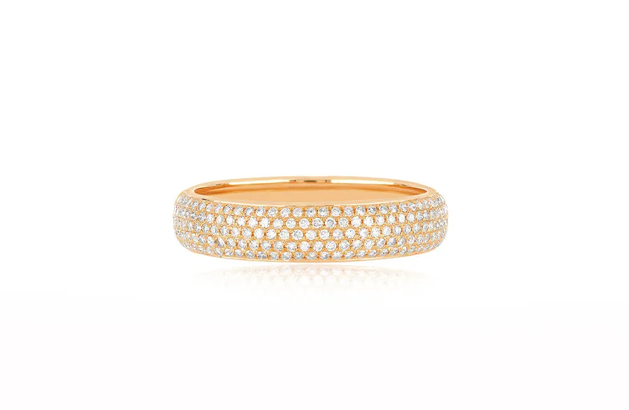 Pavé Diamond Bubble Ring sold by EF Collection product image thumbnail 3