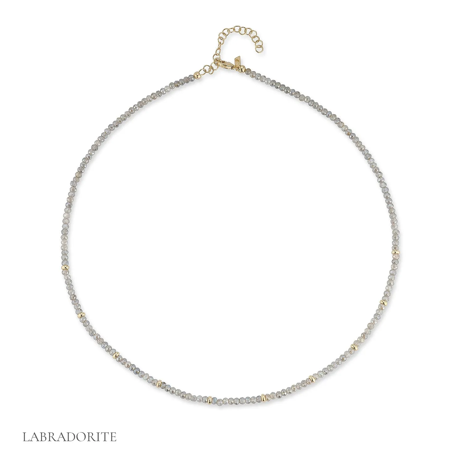 Birthstone Bead Necklace
In Labradorite sold by EF Collection product image thumbnail 3