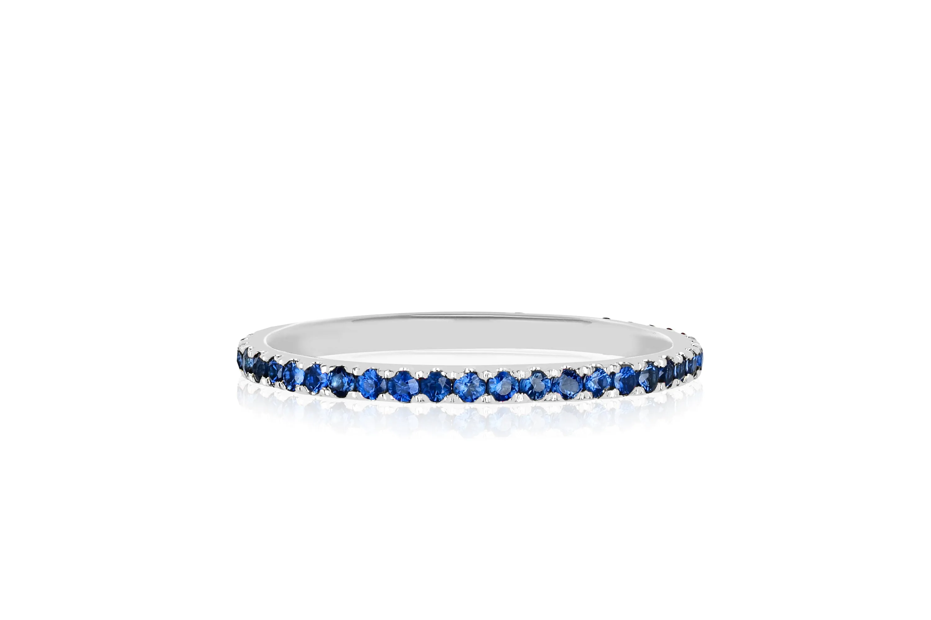 Blue Sapphire Eternity Ring sold by EF Collection product image thumbnail 3