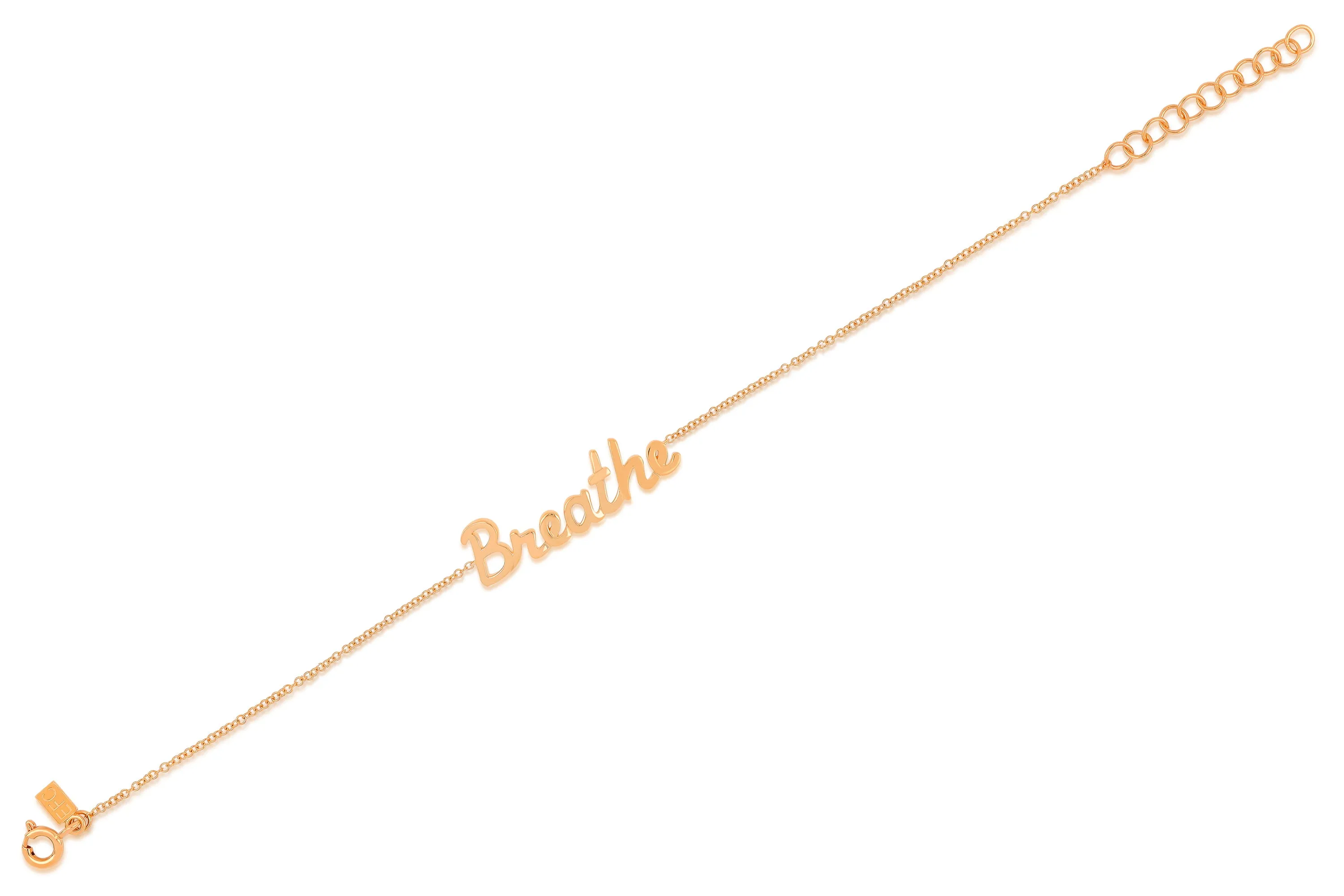 Gold Script Name Bracelet sold by EF Collection product image thumbnail 3