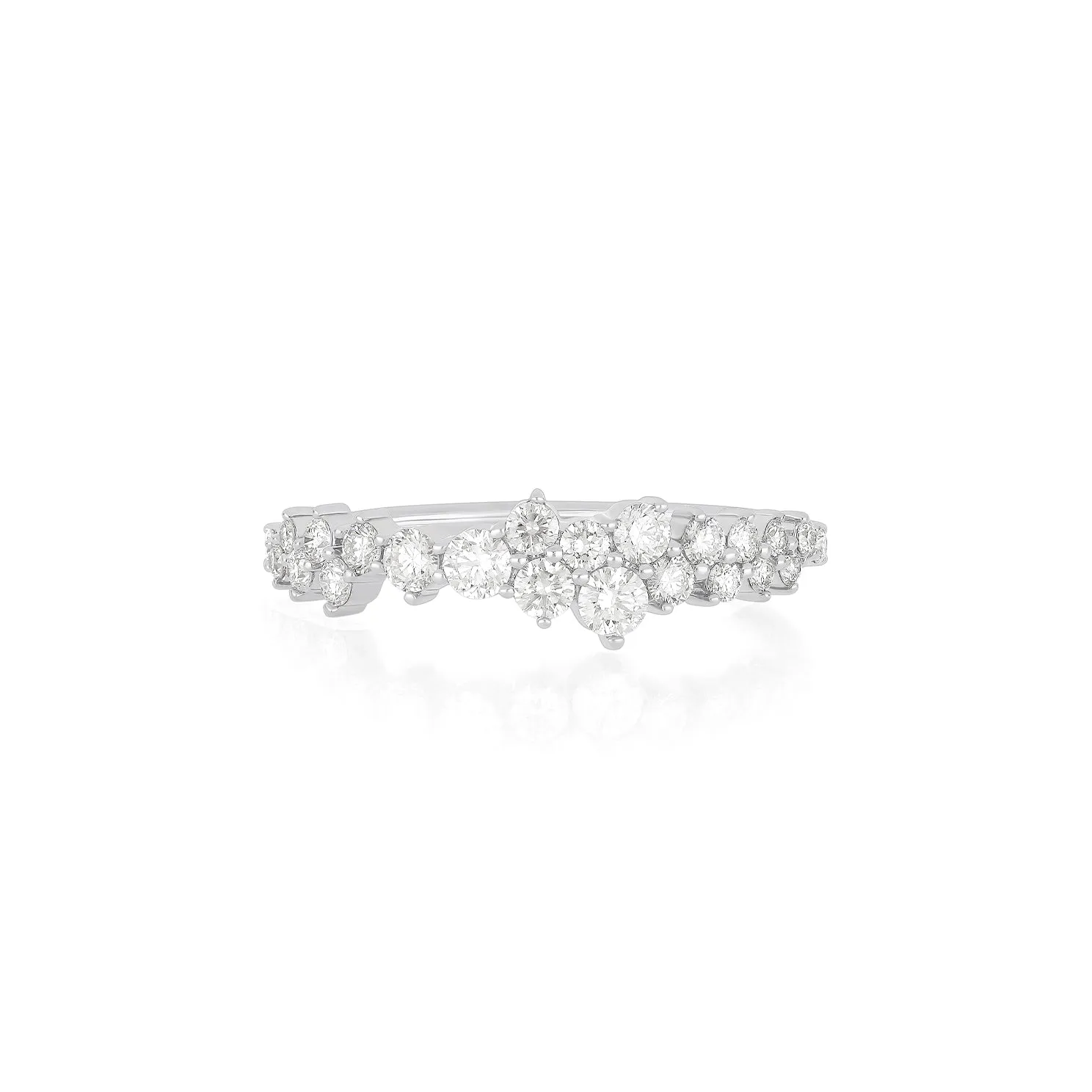 Diamond Cluster Ring sold by EF Collection product image thumbnail 4