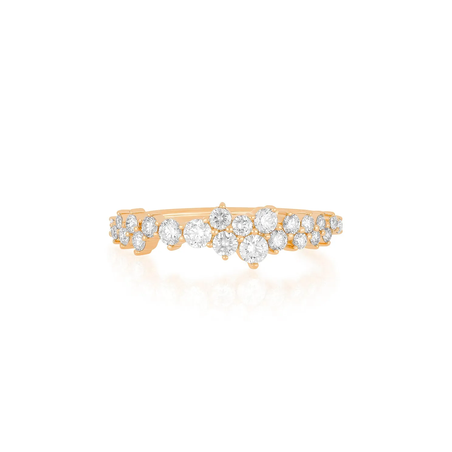 Diamond Cluster Ring sold by EF Collection product image thumbnail 3