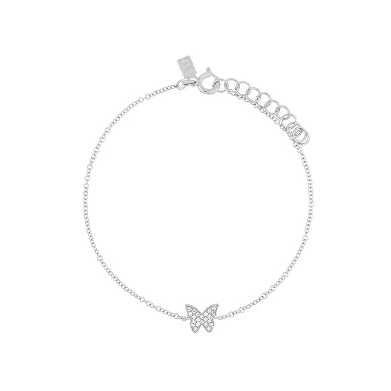 Diamond Butterfly Bracelet sold by EF Collection product image thumbnail 4