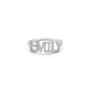 Diamond Name Ring sold by EF Collection
