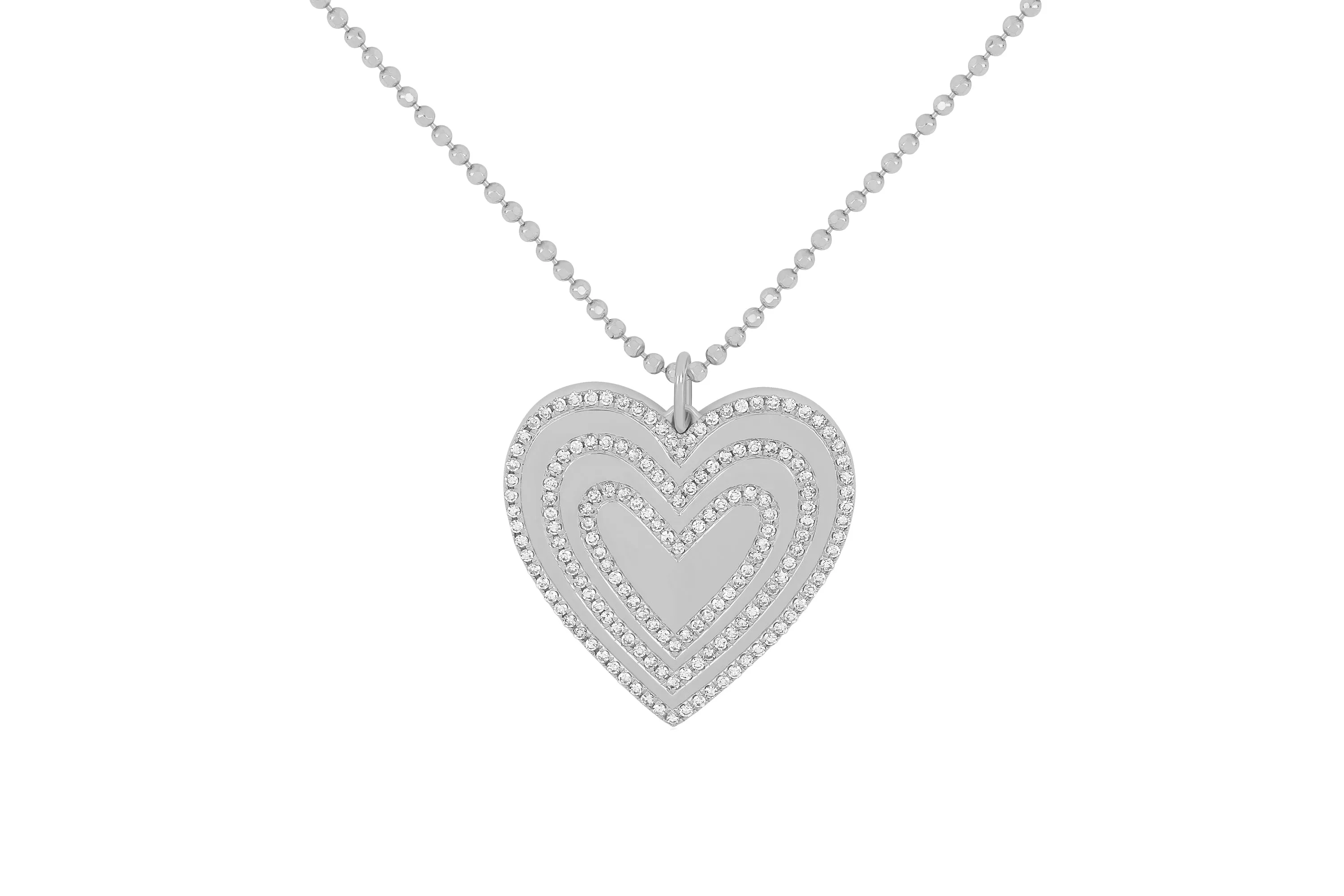 Diamond Love Struck Necklace sold by EF Collection product image thumbnail 4