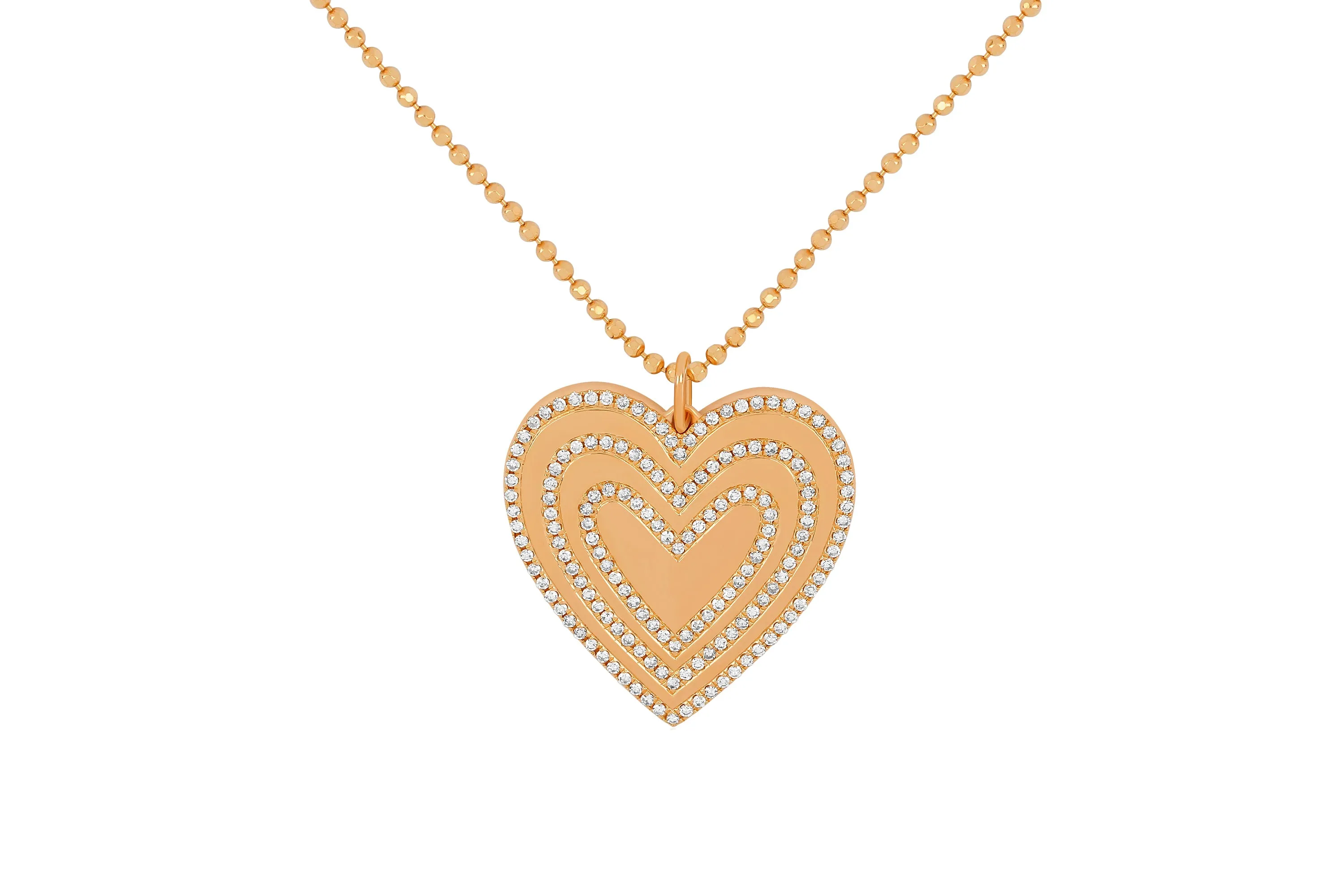 Diamond Love Struck Necklace sold by EF Collection product image thumbnail 3