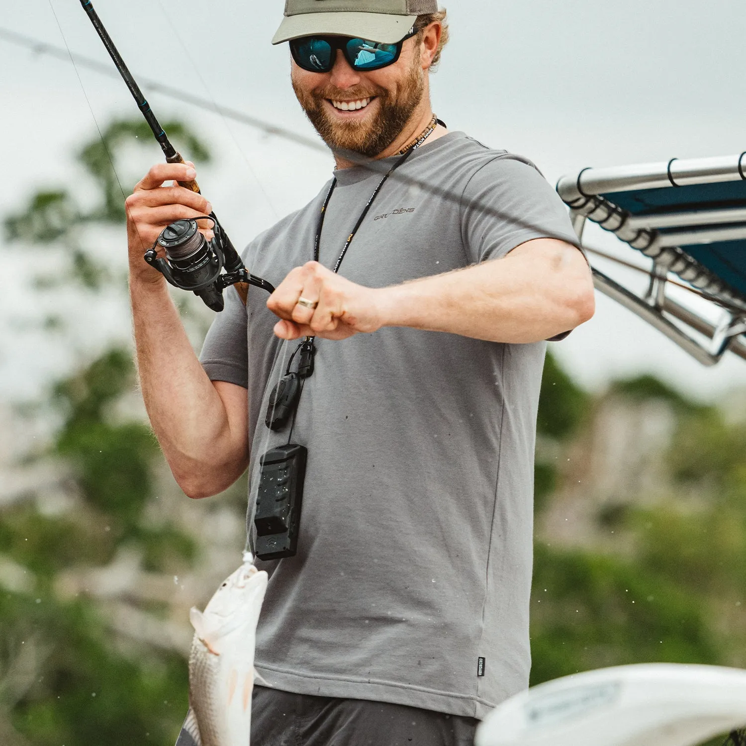 Off to the Races SS T-Shirt sold by Grundéns product image thumbnail 2