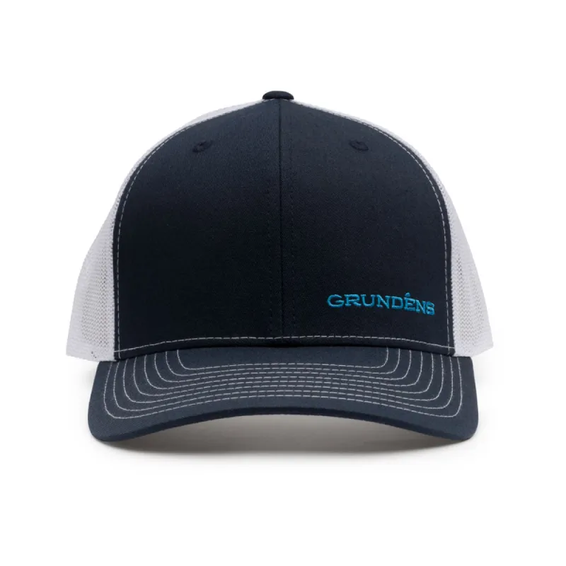 Offset Embroidered Trucker Hat sold by Grundéns