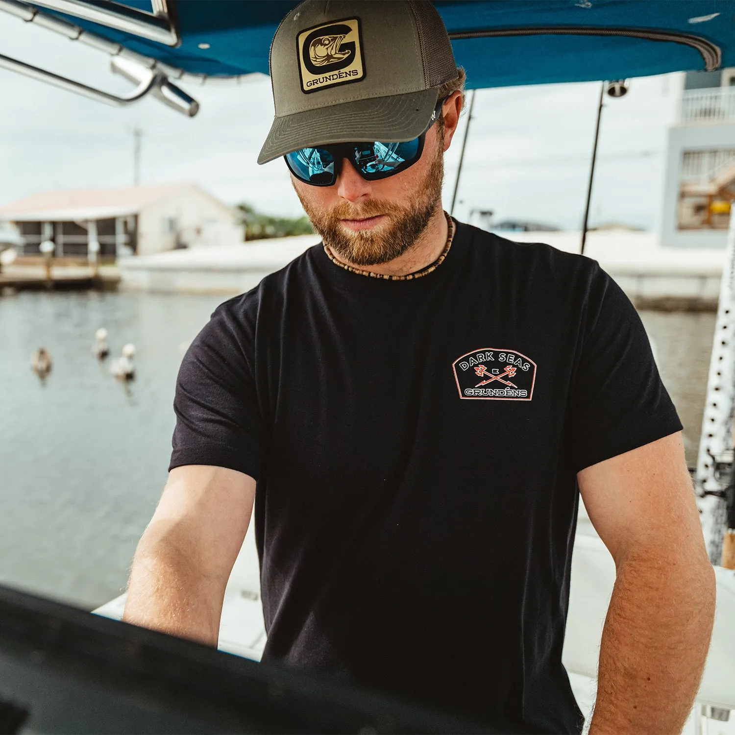 Dark Seas X Grundéns Kingstown SS T-Shirt sold by Grundéns product image thumbnail 5