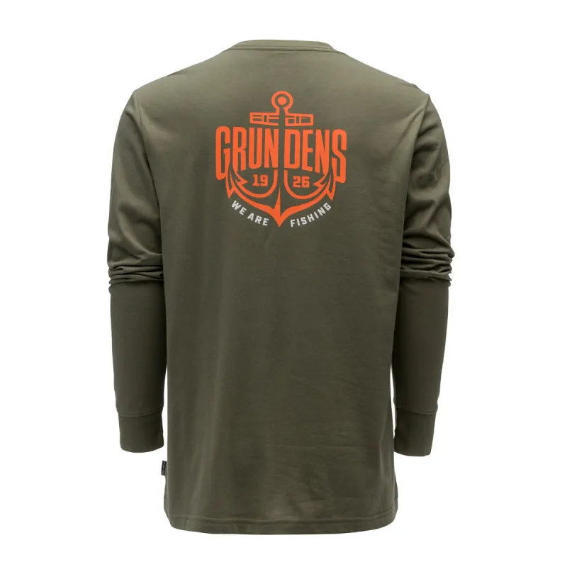 Logo Anchor LS T-Shirt sold by Grundéns
