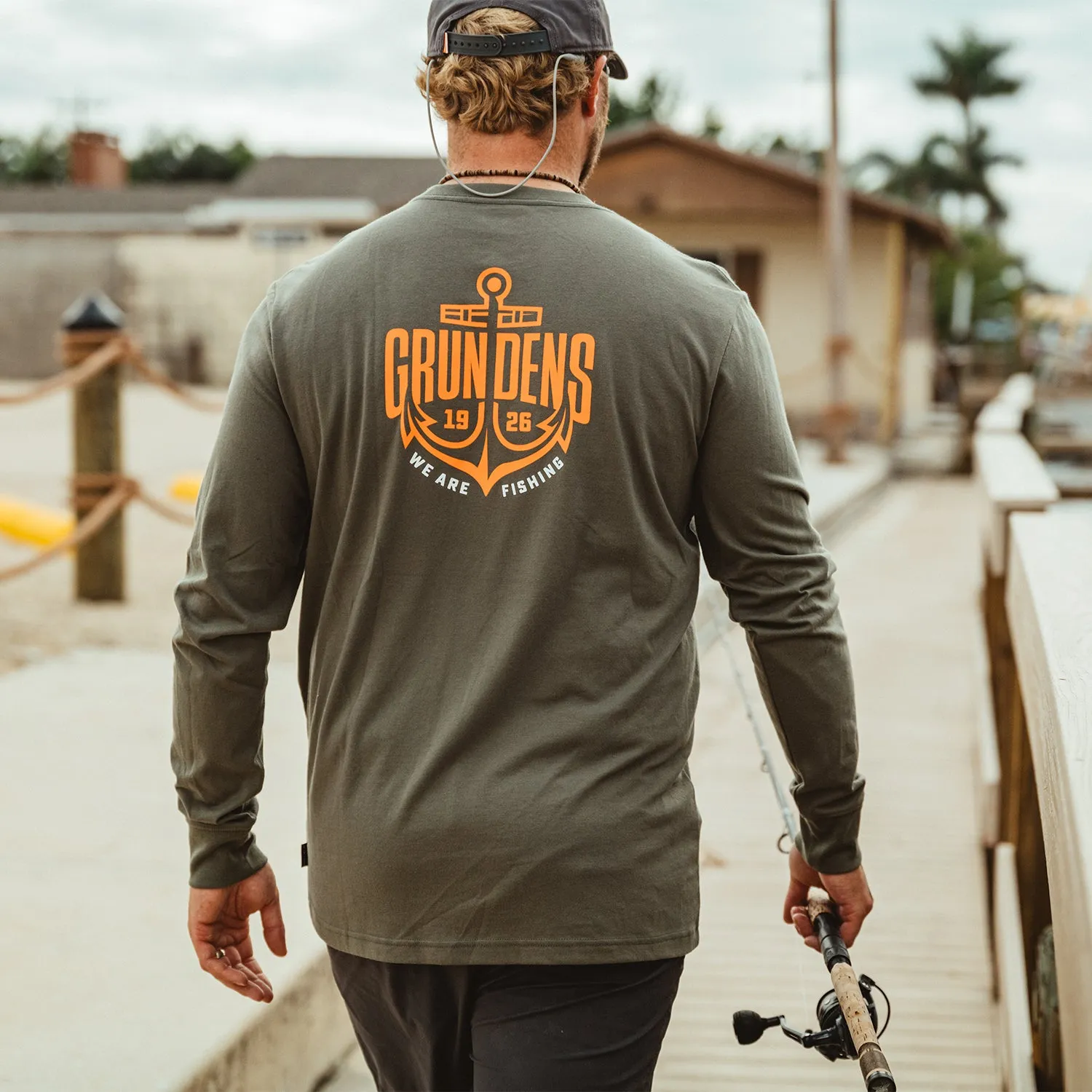 Logo Anchor LS T-Shirt sold by Grundéns product image thumbnail 2