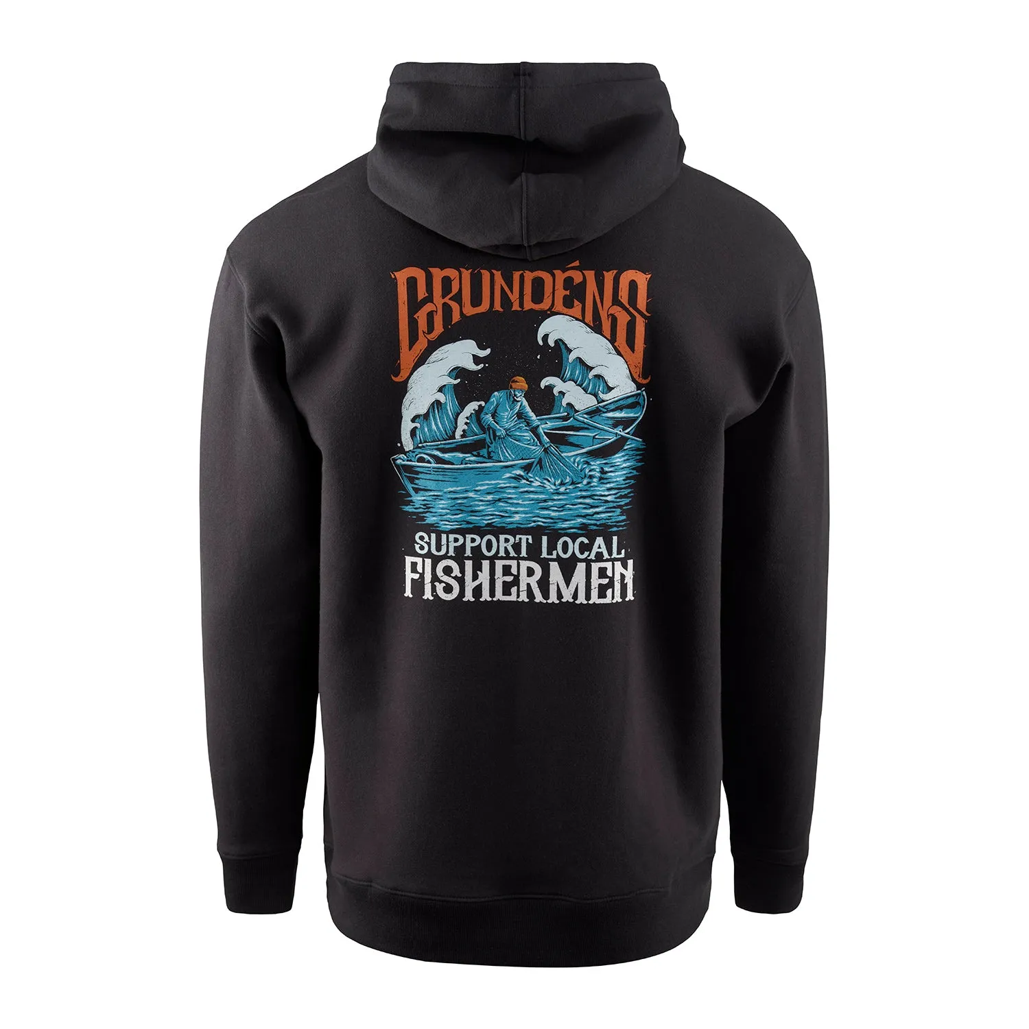 Support Local Fishermen Displacement DWR Hoodie sold by Grundéns