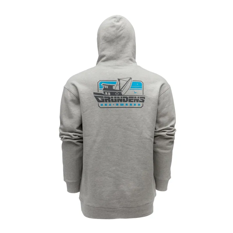 Commercial Boat Displacement DWR Hoodie sold by Grundéns