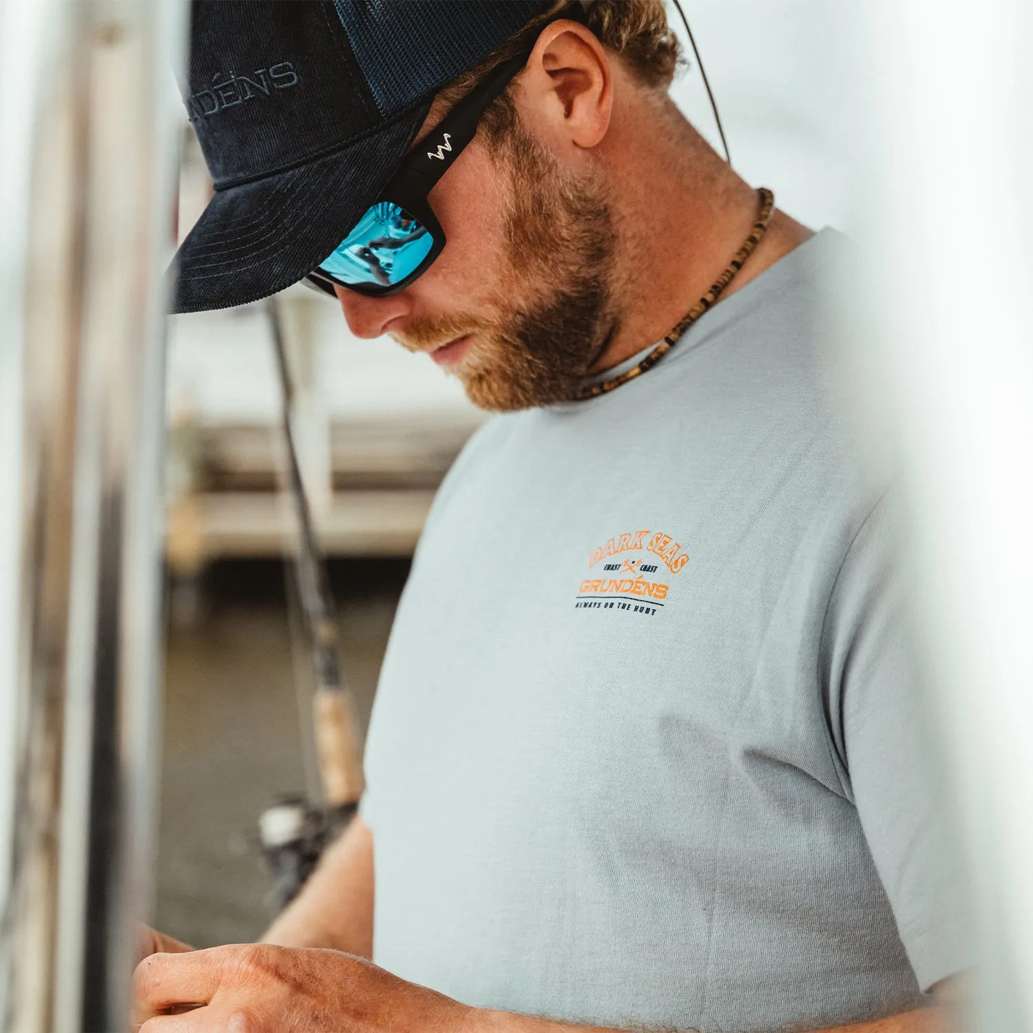 Dark Seas X Grundéns Battlelines SS T-Shirt sold by Grundéns product image thumbnail 5