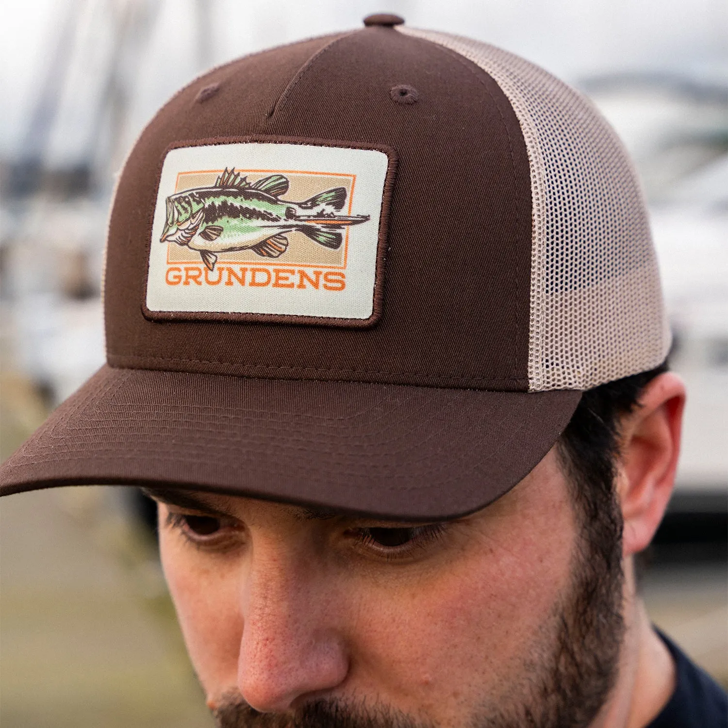 Off to the Races Trucker sold by Grundéns product image thumbnail 2