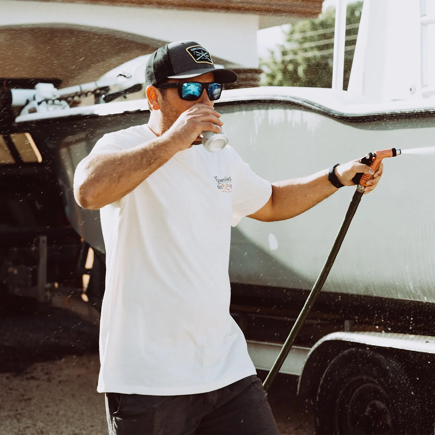 Dark Seas X Grundens Portsmith SS T-Shirt sold by Grundéns product image thumbnail 4