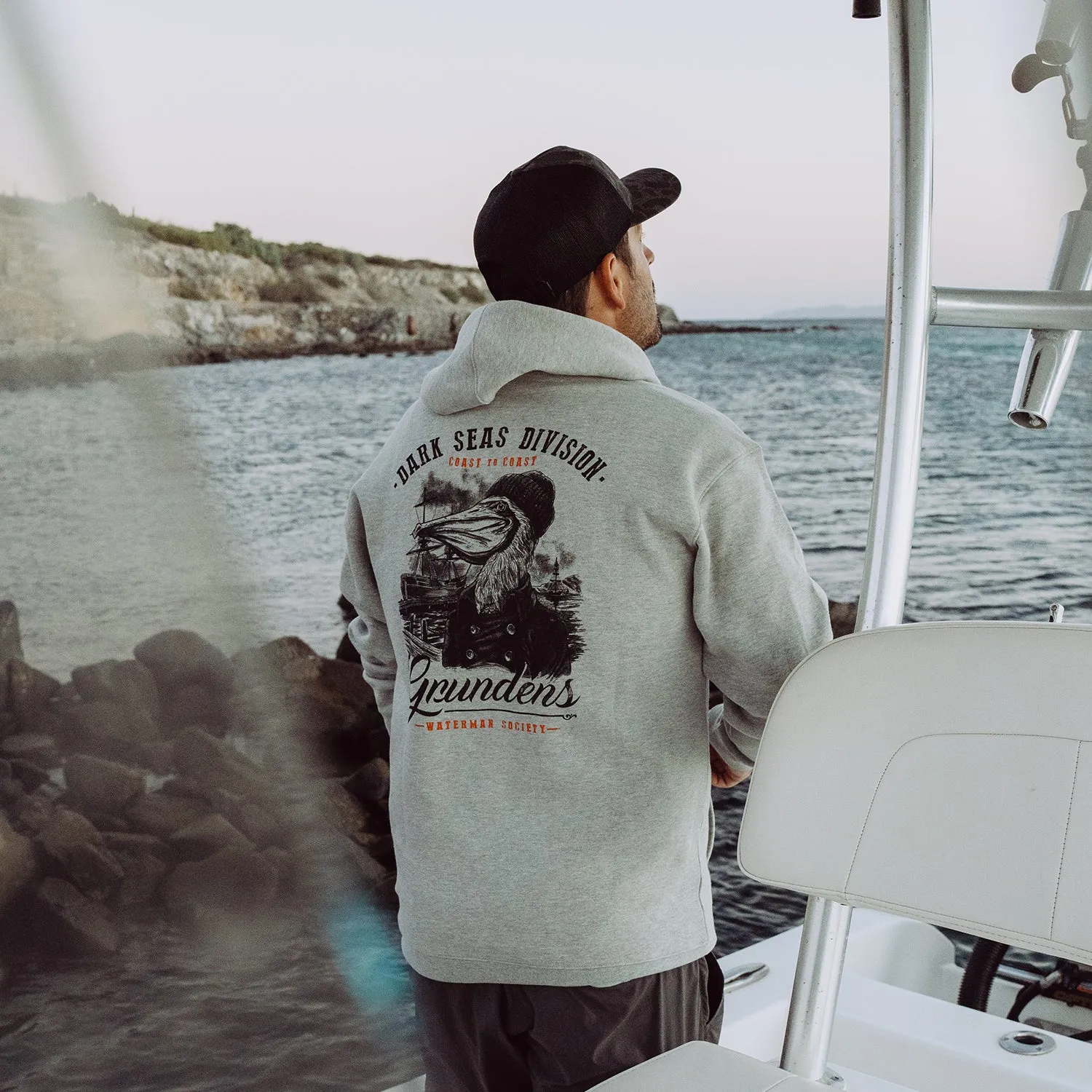 Dark Seas X Grundens Portsmith Hoodie sold by Grundéns product image thumbnail 2