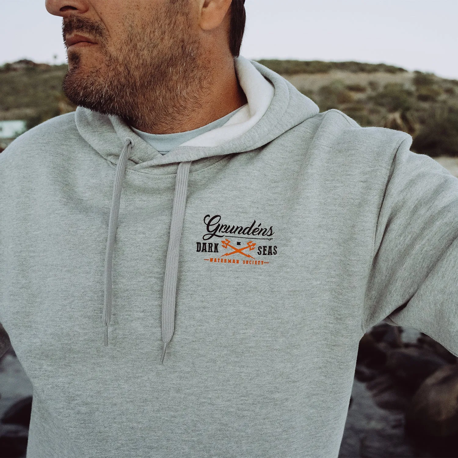 Dark Seas X Grundens Portsmith Hoodie sold by Grundéns product image thumbnail 4