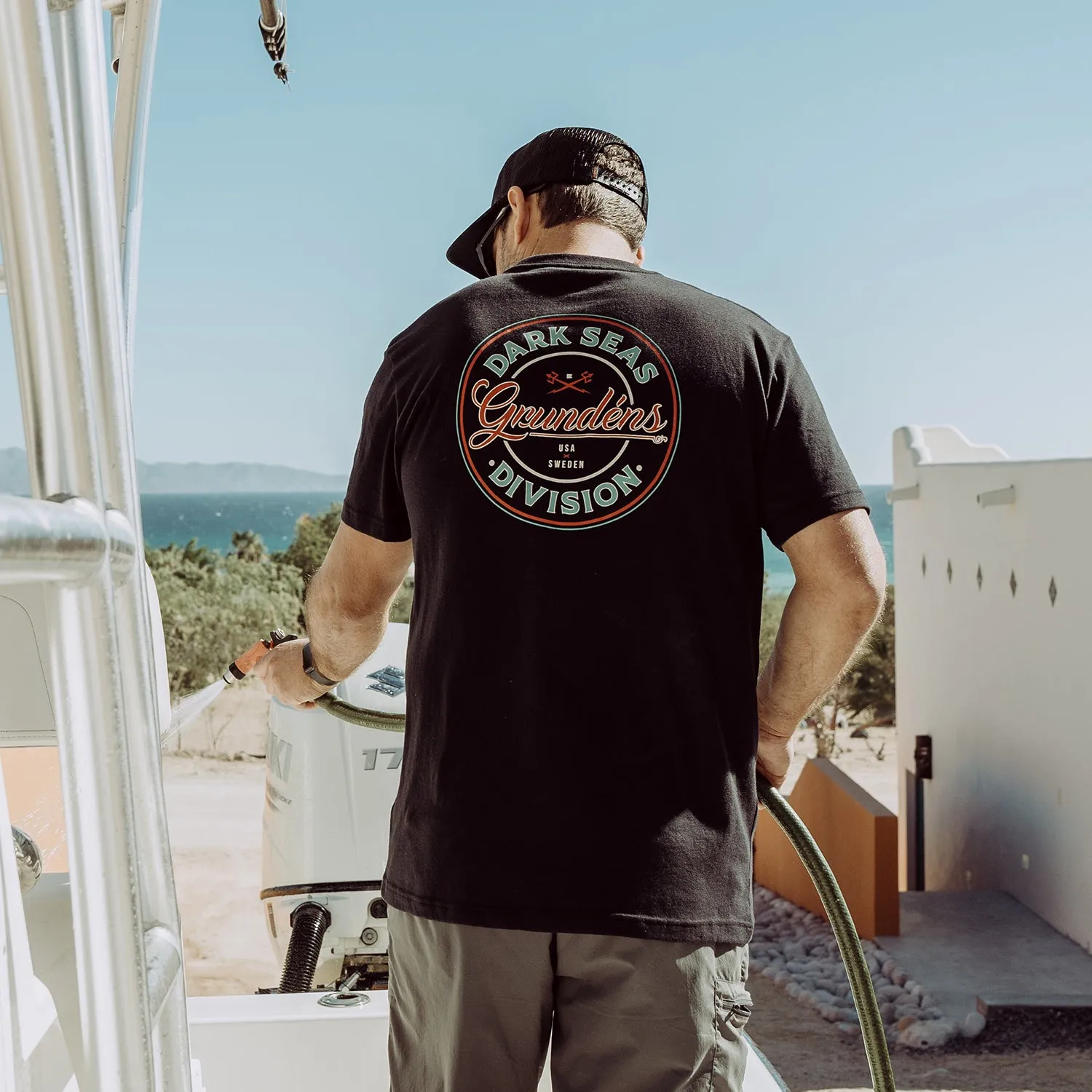 Dark Seas X Grundens Instinctive SS T-Shirt sold by Grundéns product image thumbnail 2