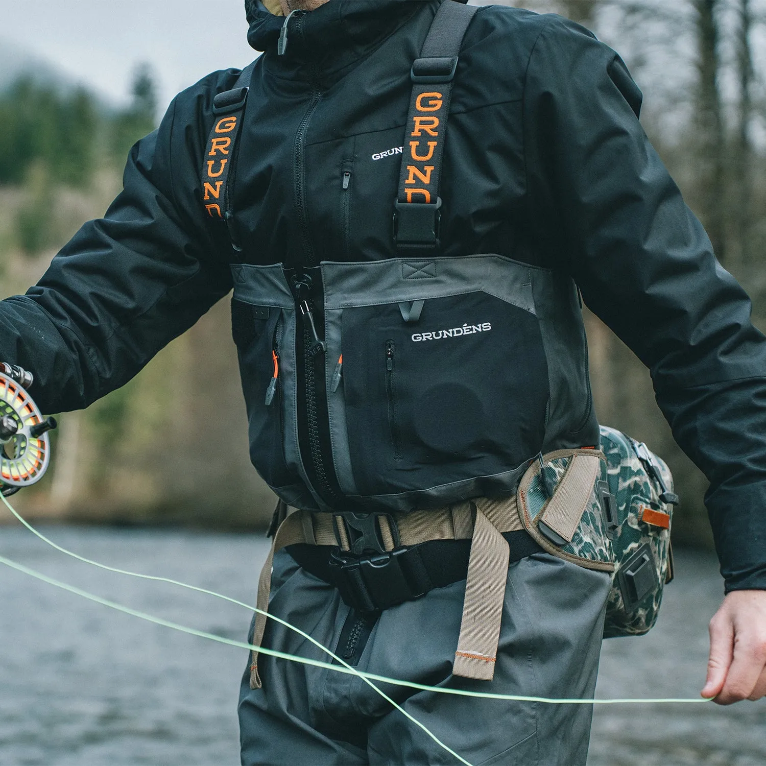 Turbulence Hybrid Hoodie sold by Grundéns product image thumbnail 2