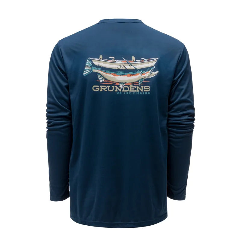 Drift Boat LS Tech Tee sold by Grundéns