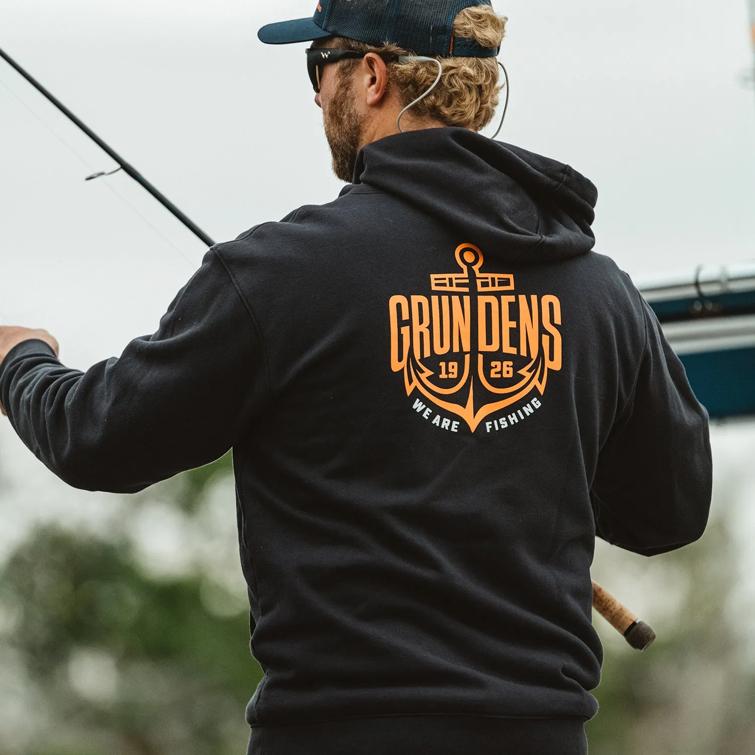 Anchor Displacement DWR Hoodie sold by Grundéns product image thumbnail 2