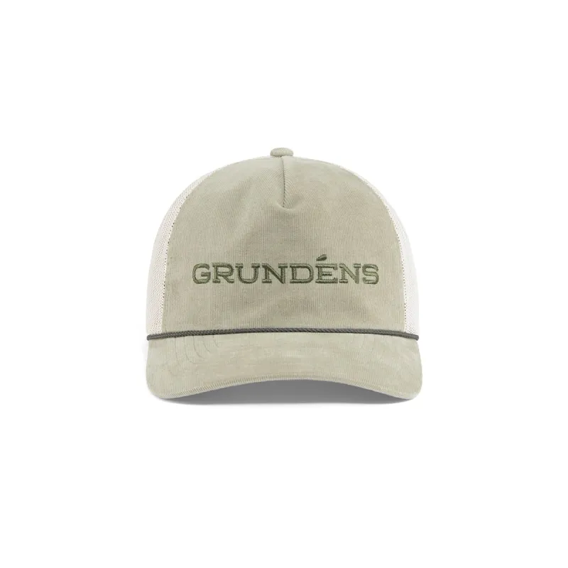 Cord Wordmark Trucker sold by Grundéns