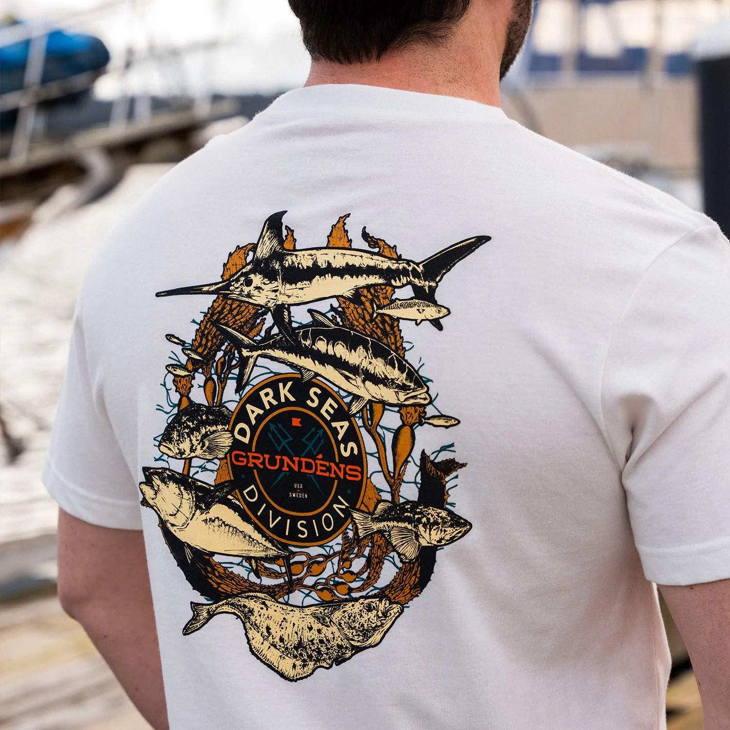 Dark Seas X Grundéns Coastal Region SS T-Shirt sold by Grundéns product image thumbnail 2