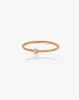 Gemstone Petit Solitaire Ring sold by Midori Jewelry Co.