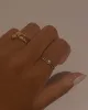 Gemstone Petit Solitaire Ring sold by Midori Jewelry Co.