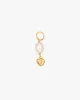 Heart Pearl Charm sold by Midori Jewelry Co.