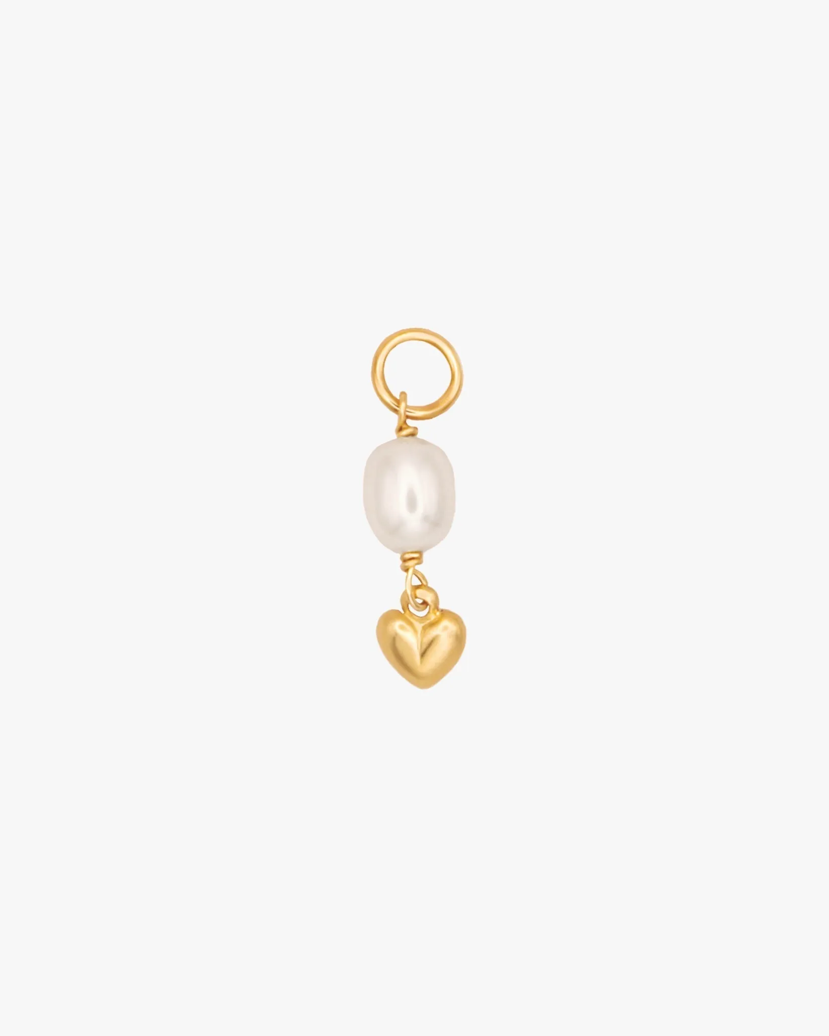 Heart Pearl Charm sold by Midori Jewelry Co.