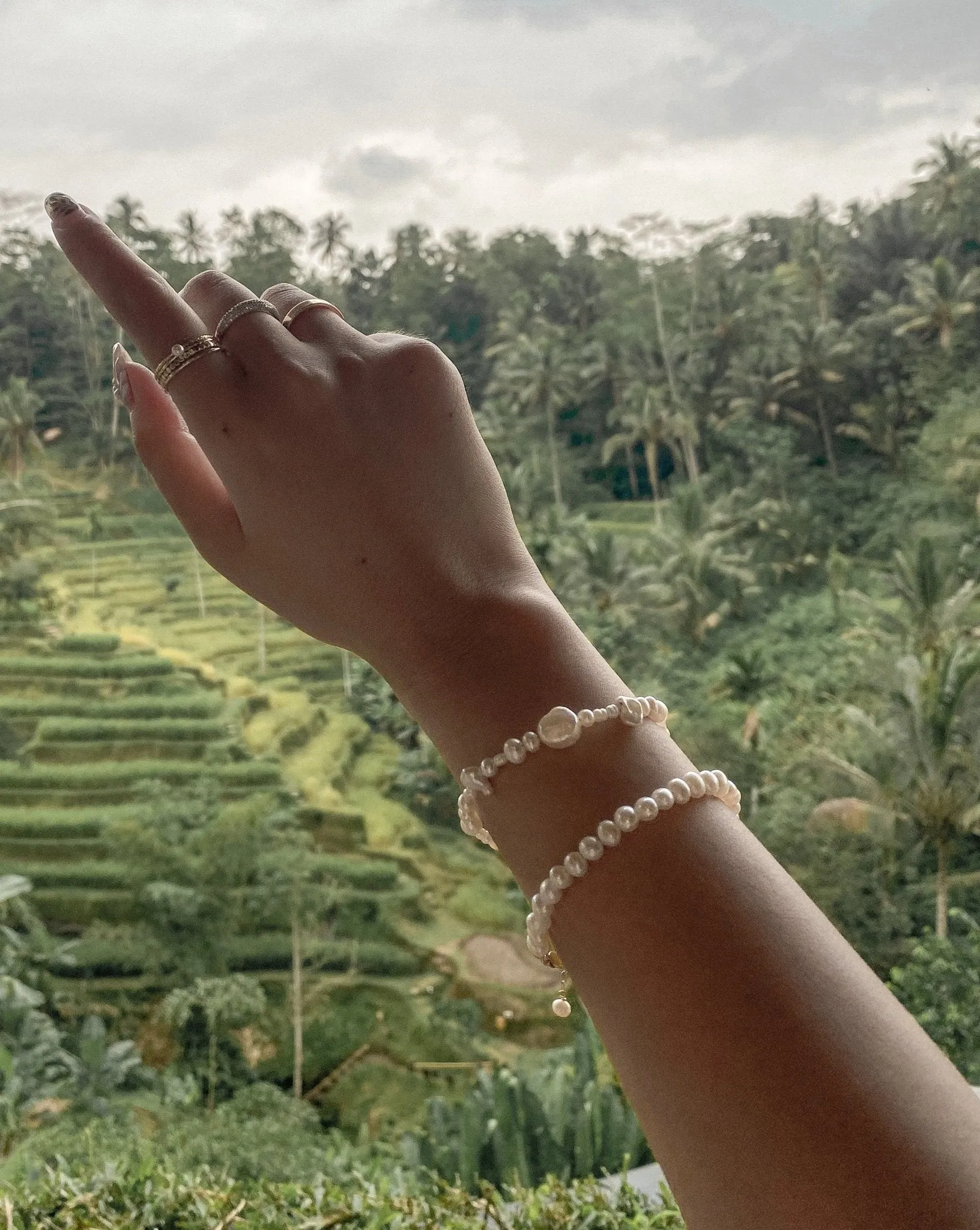 Violette Pearl Bracelet sold by Midori Jewelry Co. product image thumbnail 2