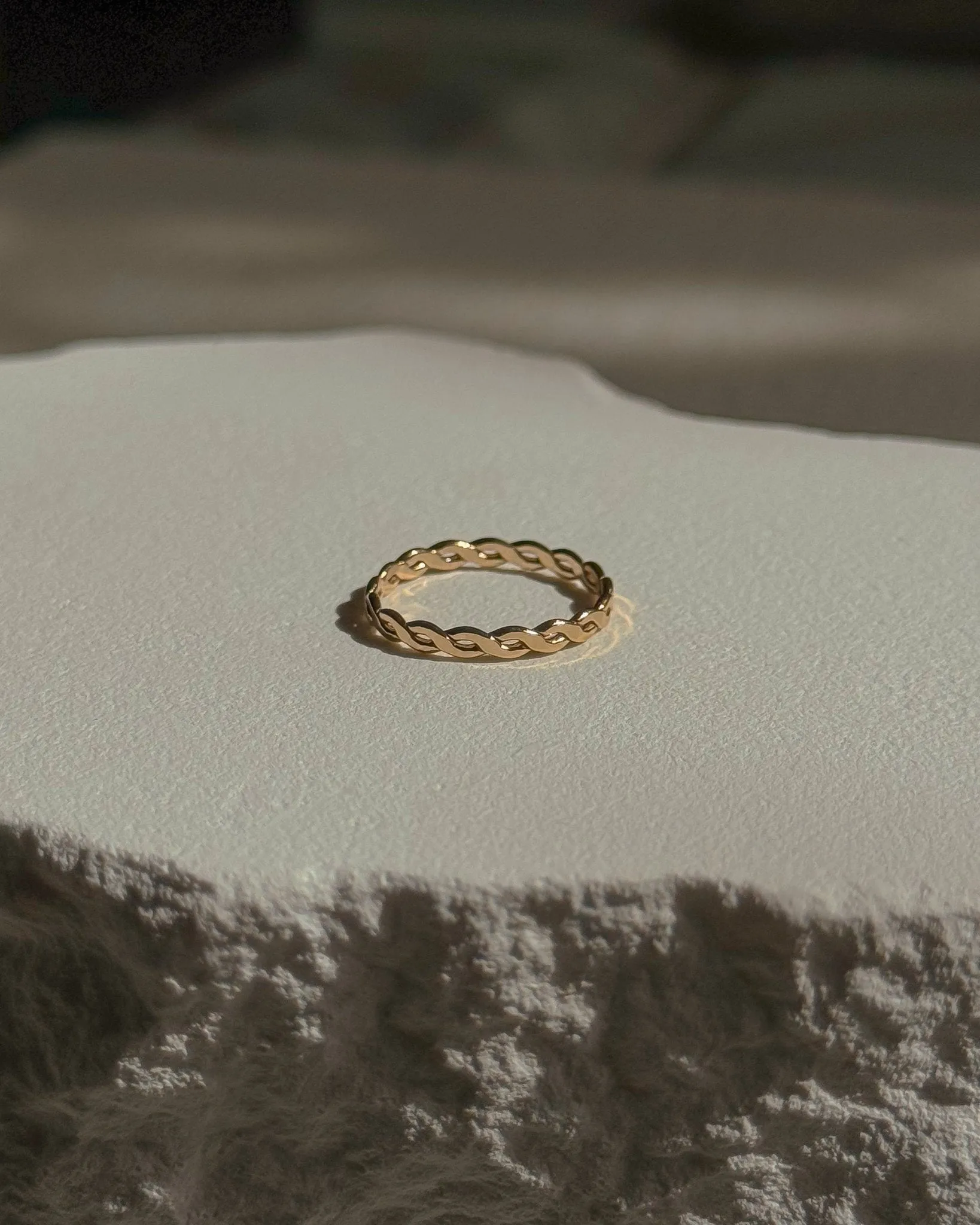 Braided Rope Ring sold by Midori Jewelry Co. product image thumbnail 3