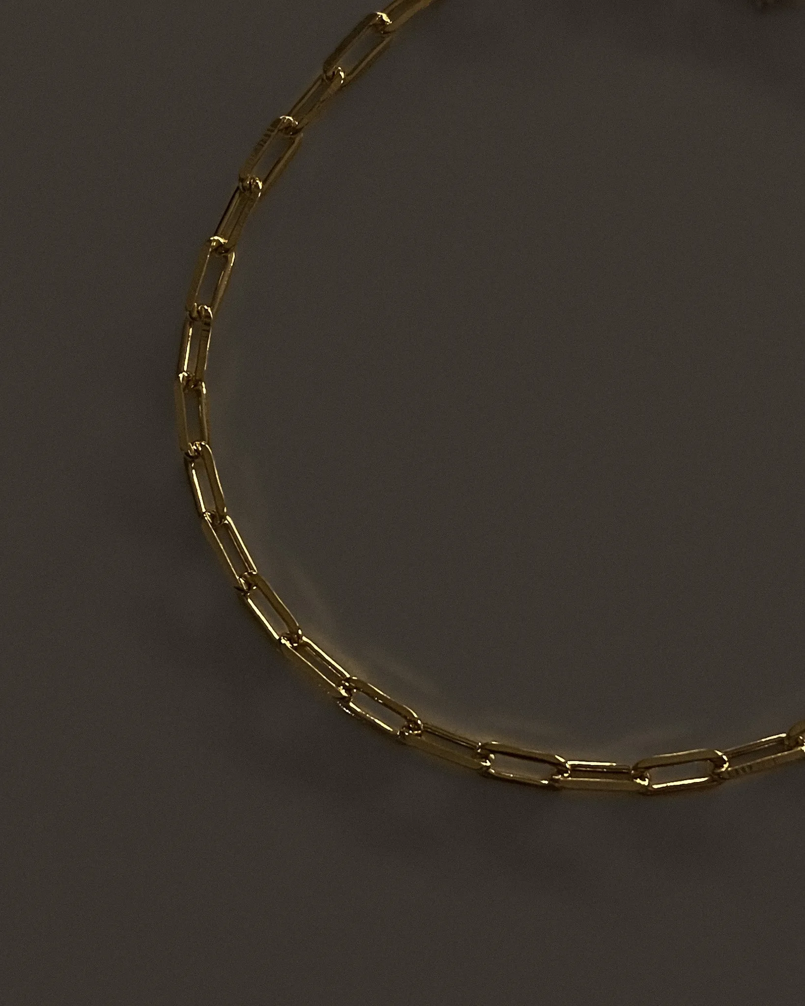 Aubrey Mini Paperclip Chain Bracelet sold by Midori Jewelry Co. product image thumbnail 5