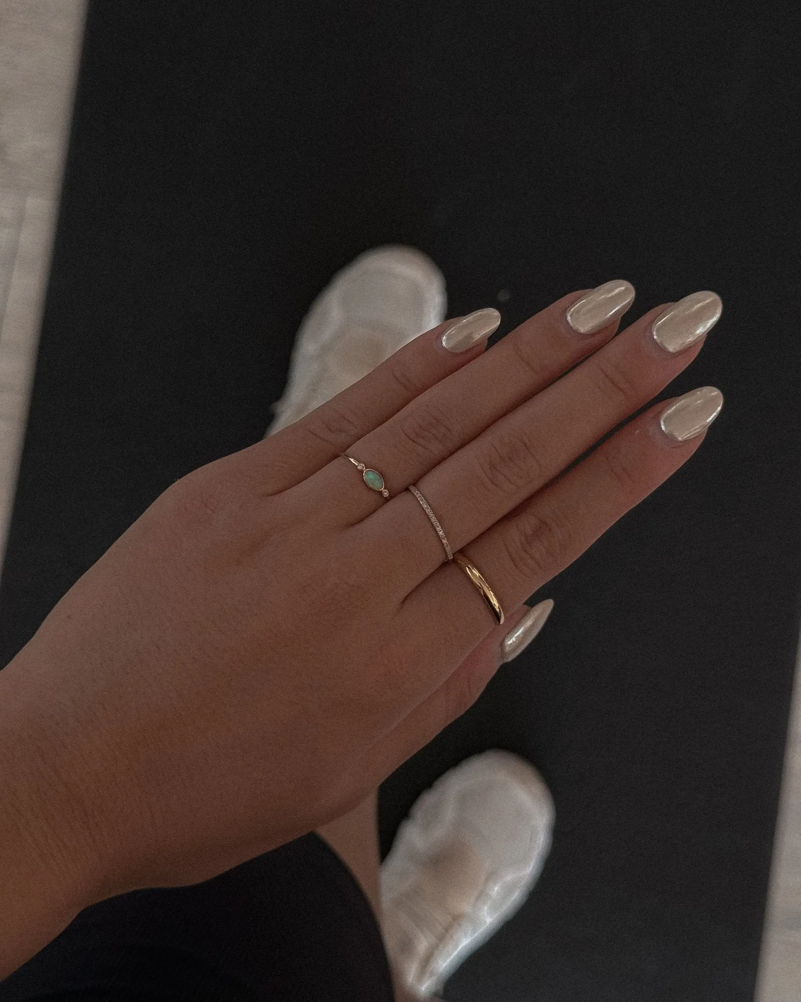 Dome Ring in 14k Gold sold by Midori Jewelry Co. product image thumbnail 5
