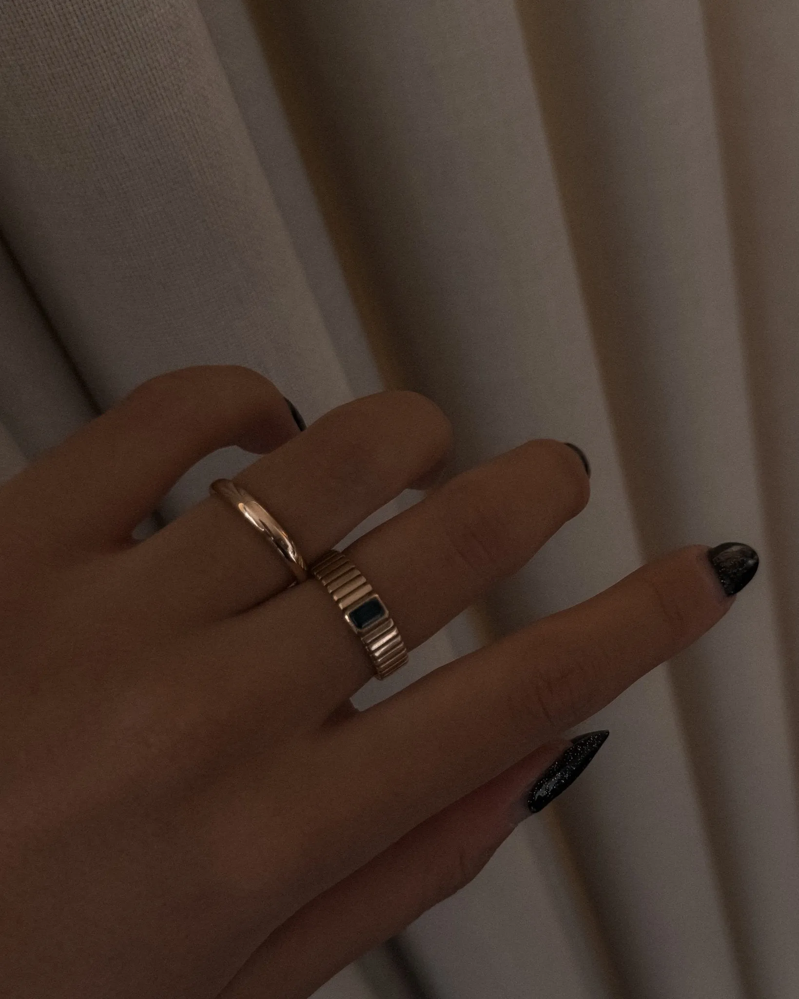 Dome Ring in 14k Gold sold by Midori Jewelry Co. product image thumbnail 2
