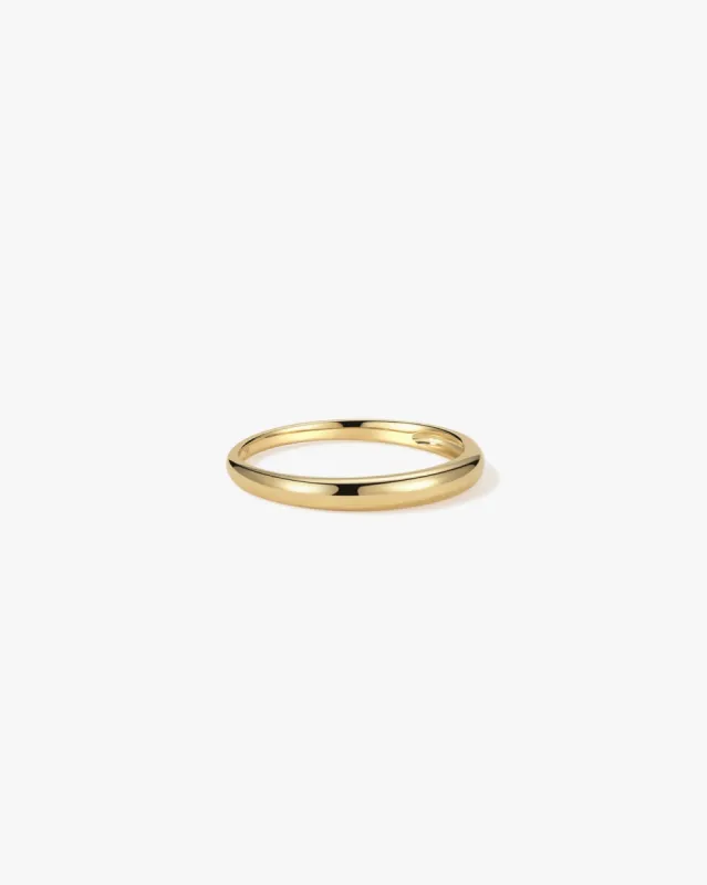 Dome Ring in 14k Gold sold by Midori Jewelry Co.
