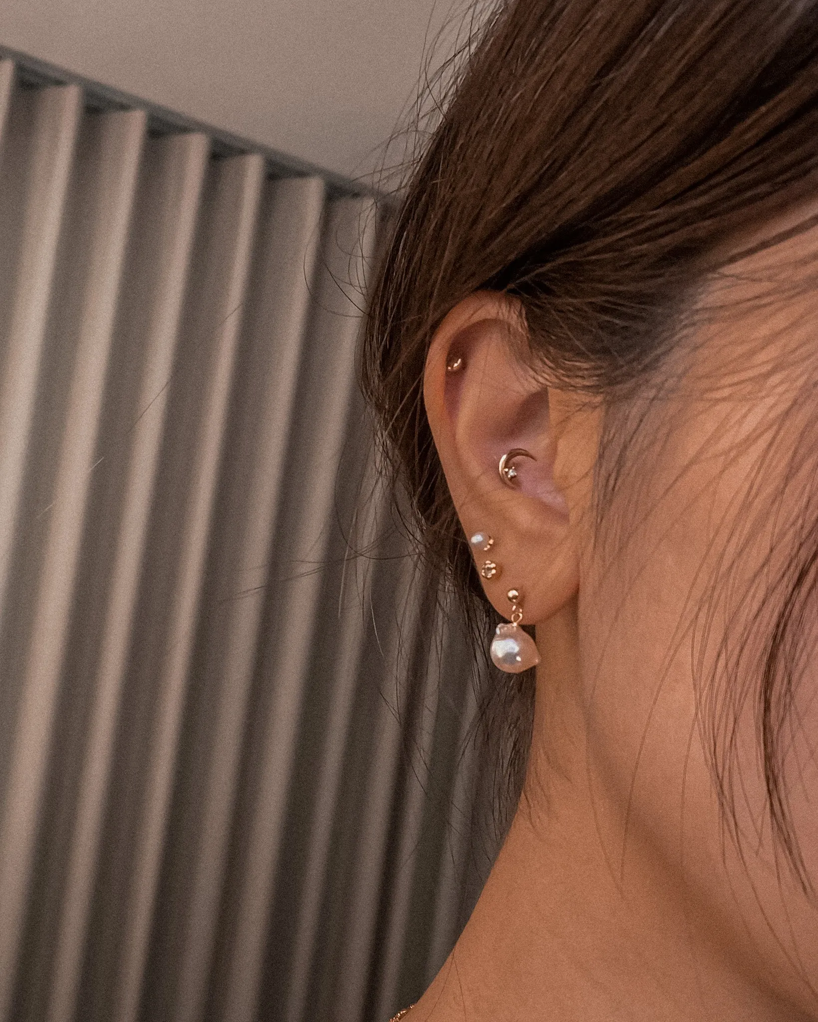 Akoya Pearl Drop Earrings sold by Midori Jewelry Co. product image thumbnail 4