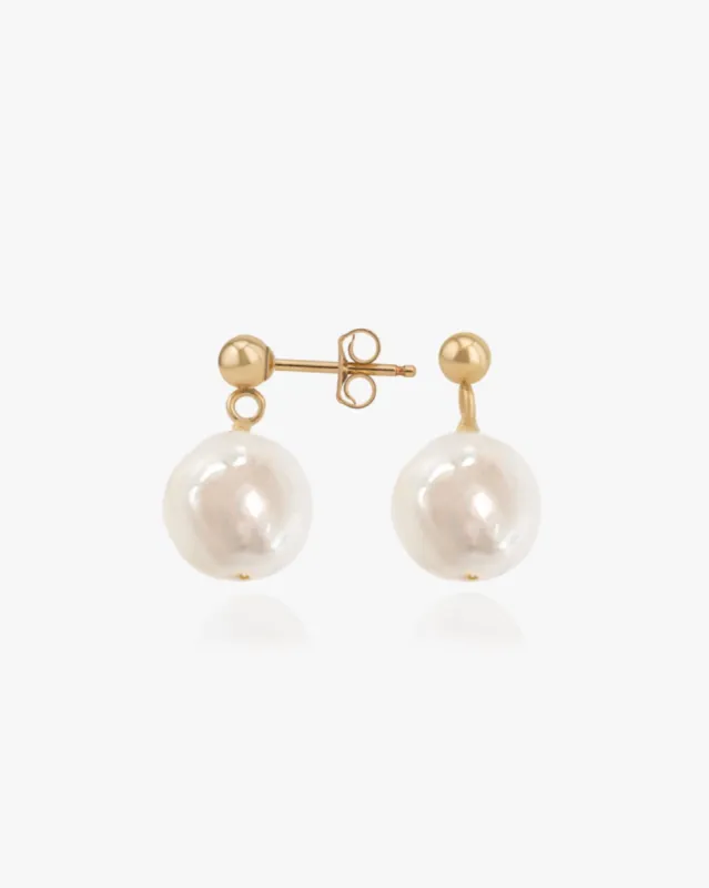 Akoya Pearl Drop Earrings sold by Midori Jewelry Co.